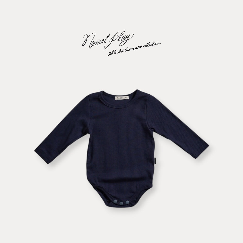 【PRE-ODER〆8.9(sun)】40.Soft Autumn Baby Suit | normalplay