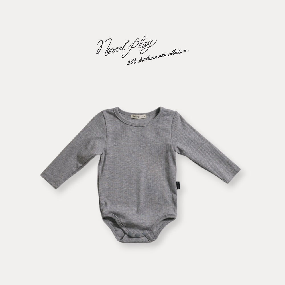 【PRE-ODER〆8.9(sun)】40.Soft Autumn Baby Suit | normalplay