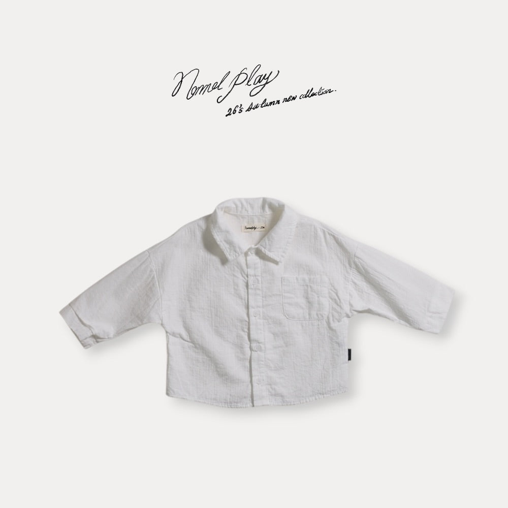【PRE-ODER〆8.9(sun)】30.Half Moon Shirt | normalplay