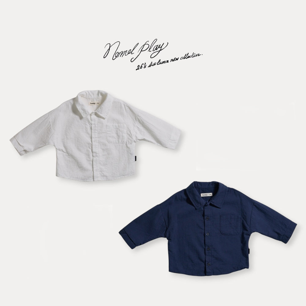 【PRE-ODER〆8.9(sun)】30.Half Moon Shirt | normalplay