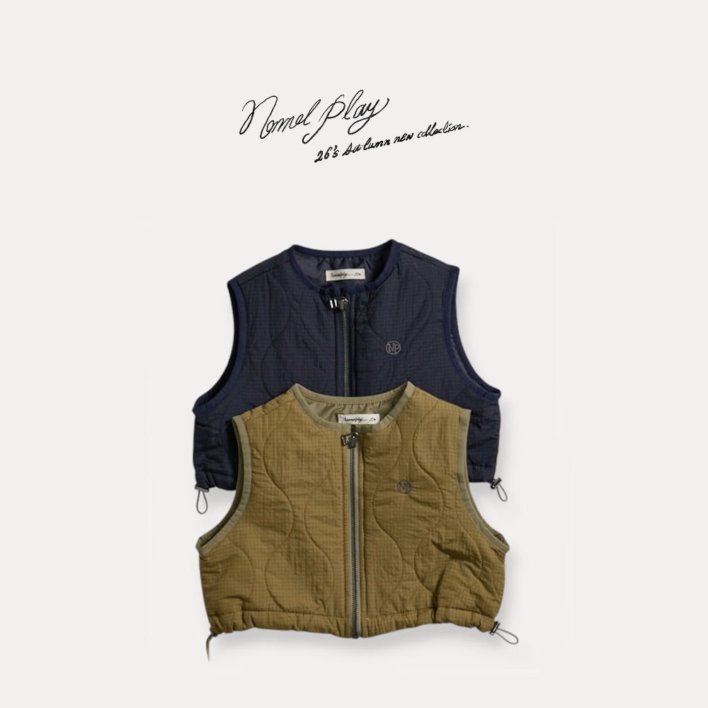 【PRE-ODER〆8.9(sun)】62.Honey Cropped Vest | normalplay