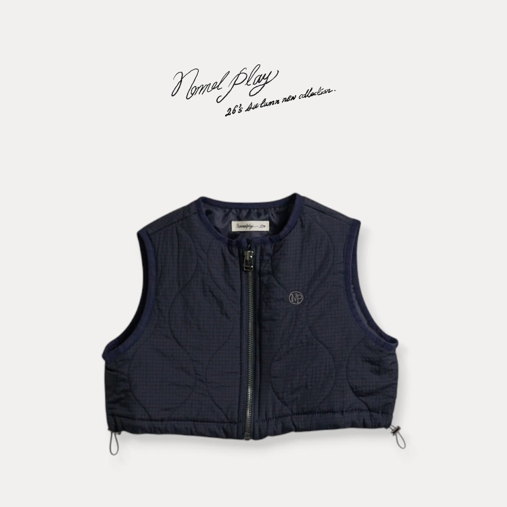 【PRE-ODER〆8.9(sun)】62.Honey Cropped Vest | normalplay