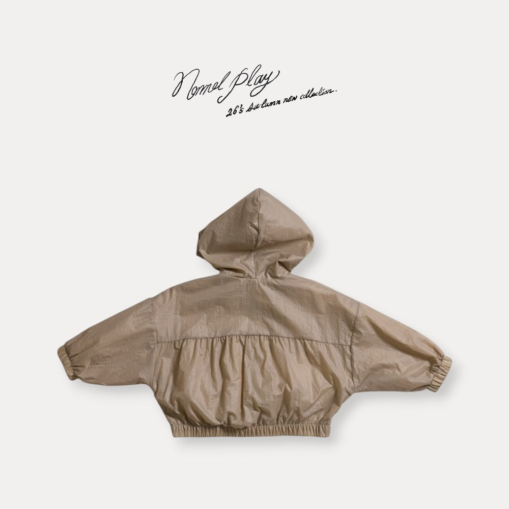 【PRE-ODER〆8.9(sun)】18.Dove Shirring Zip-Up | normalplay