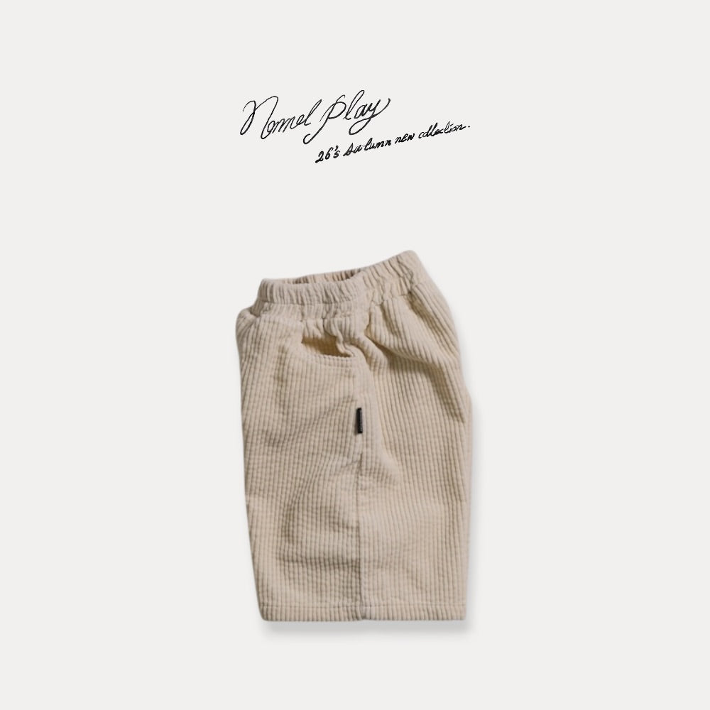 【PRE-ODER〆8.9(sun)】36.Bubble Bermuda Pants | normalplay
