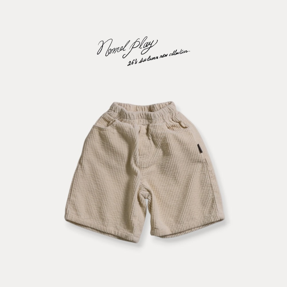 【PRE-ODER〆8.9(sun)】36.Bubble Bermuda Pants | normalplay
