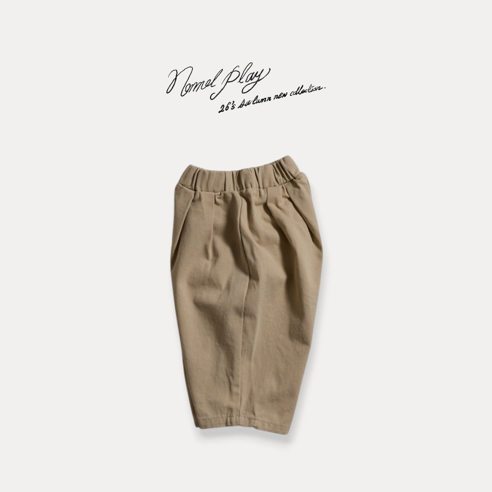 【PRE-ODER〆8.9(sun)】17.Double Stretch Cotton Pants | normalplay