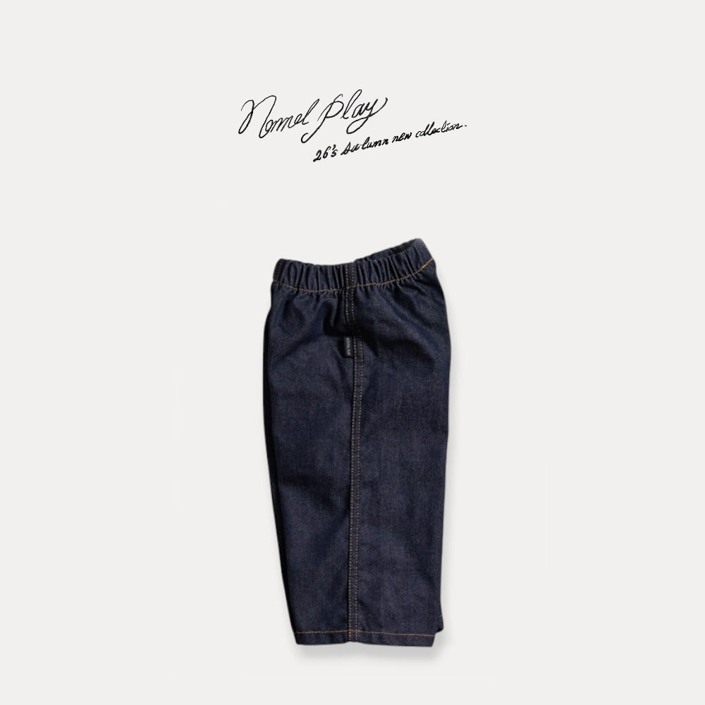 【PRE-ODER〆8.9(sun)】37.Baba Non-Fade Denim Pants | normalplay