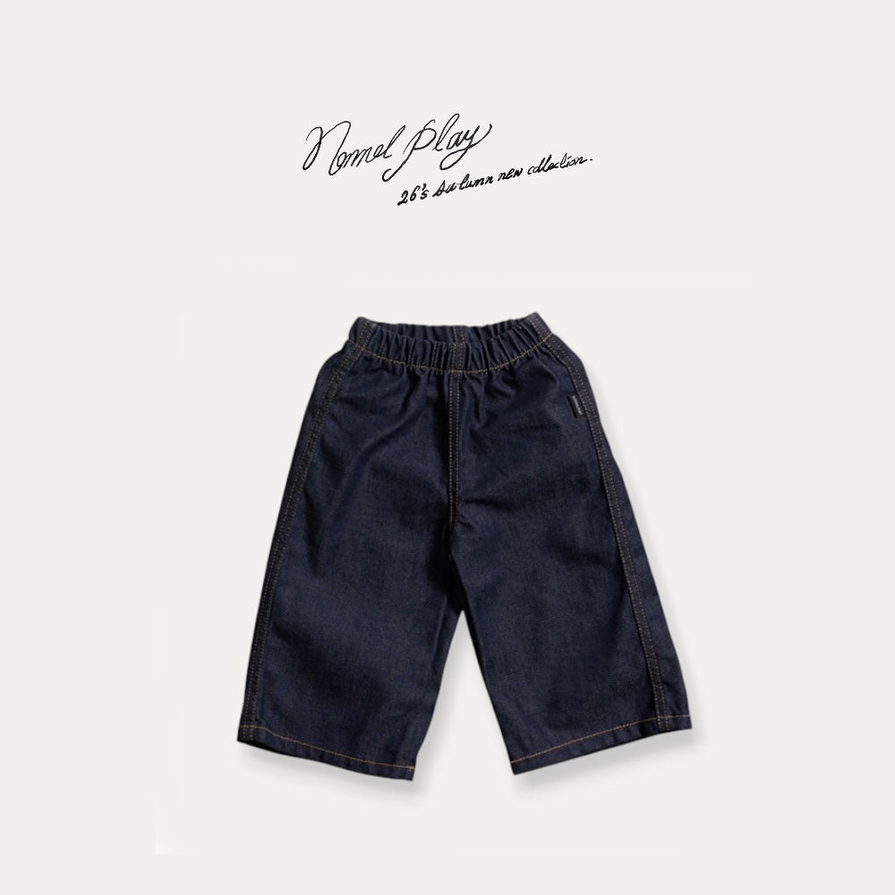 【PRE-ODER〆8.9(sun)】37.Baba Non-Fade Denim Pants | normalplay