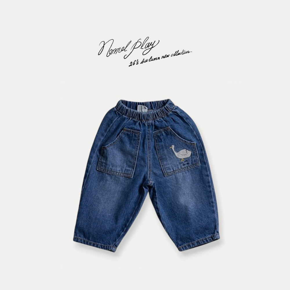 【PRE-ODER〆8.9(sun)】61.Pocket Duck Denim Pants | normalplay