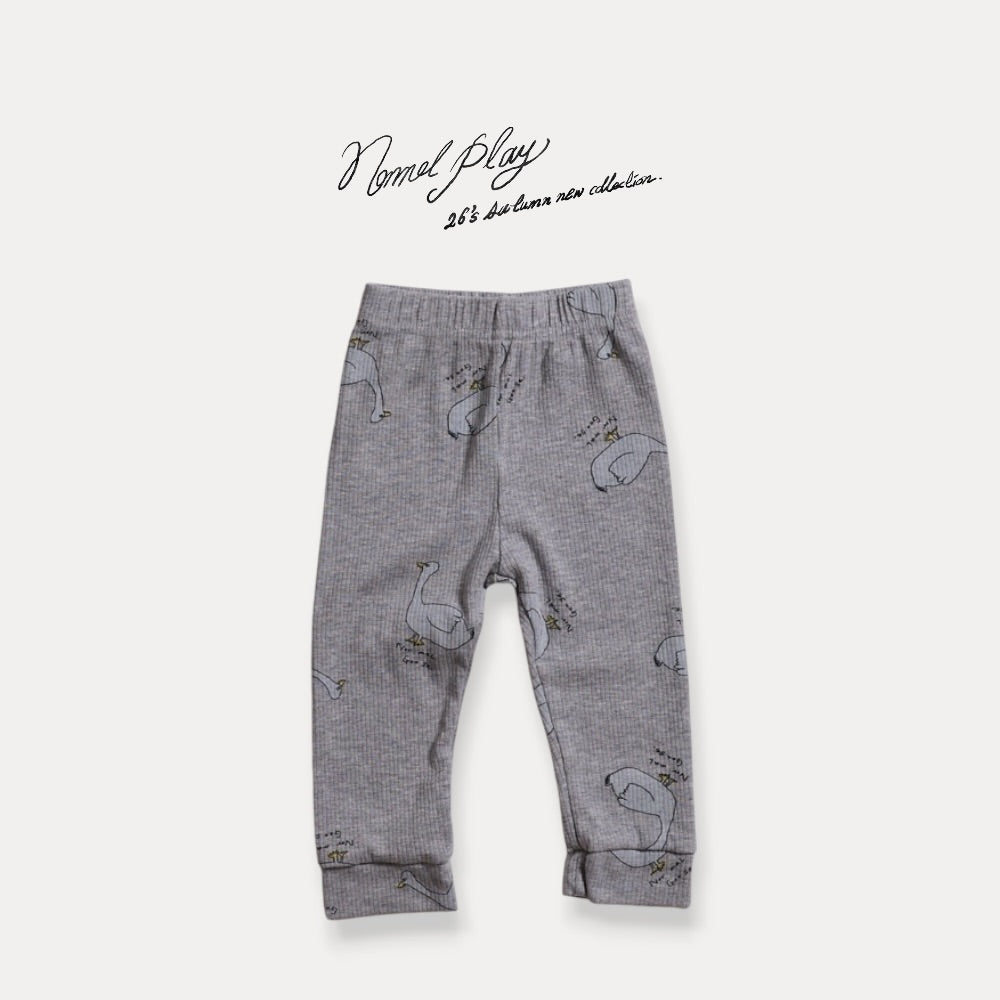 【PRE-ODER〆8.9(sun)】15.Normal Duck Rib Leggings | normalplay