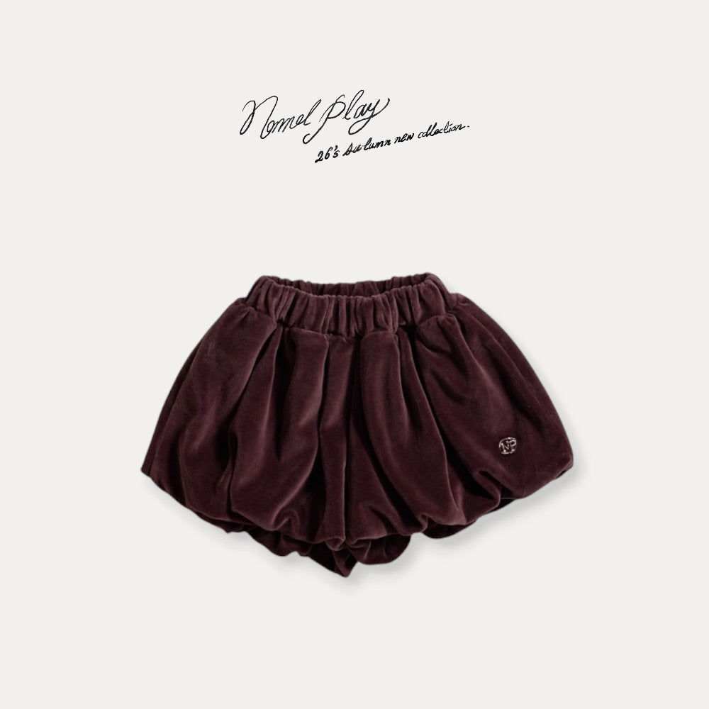 【PRE-ODER〆8.9(sun)】45.Velour Balloon Pants | normalplay