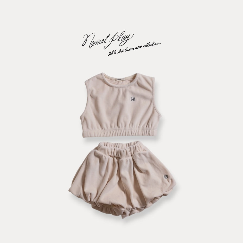 【PRE-ODER〆8.9(sun)】45.Velour Balloon Pants | normalplay