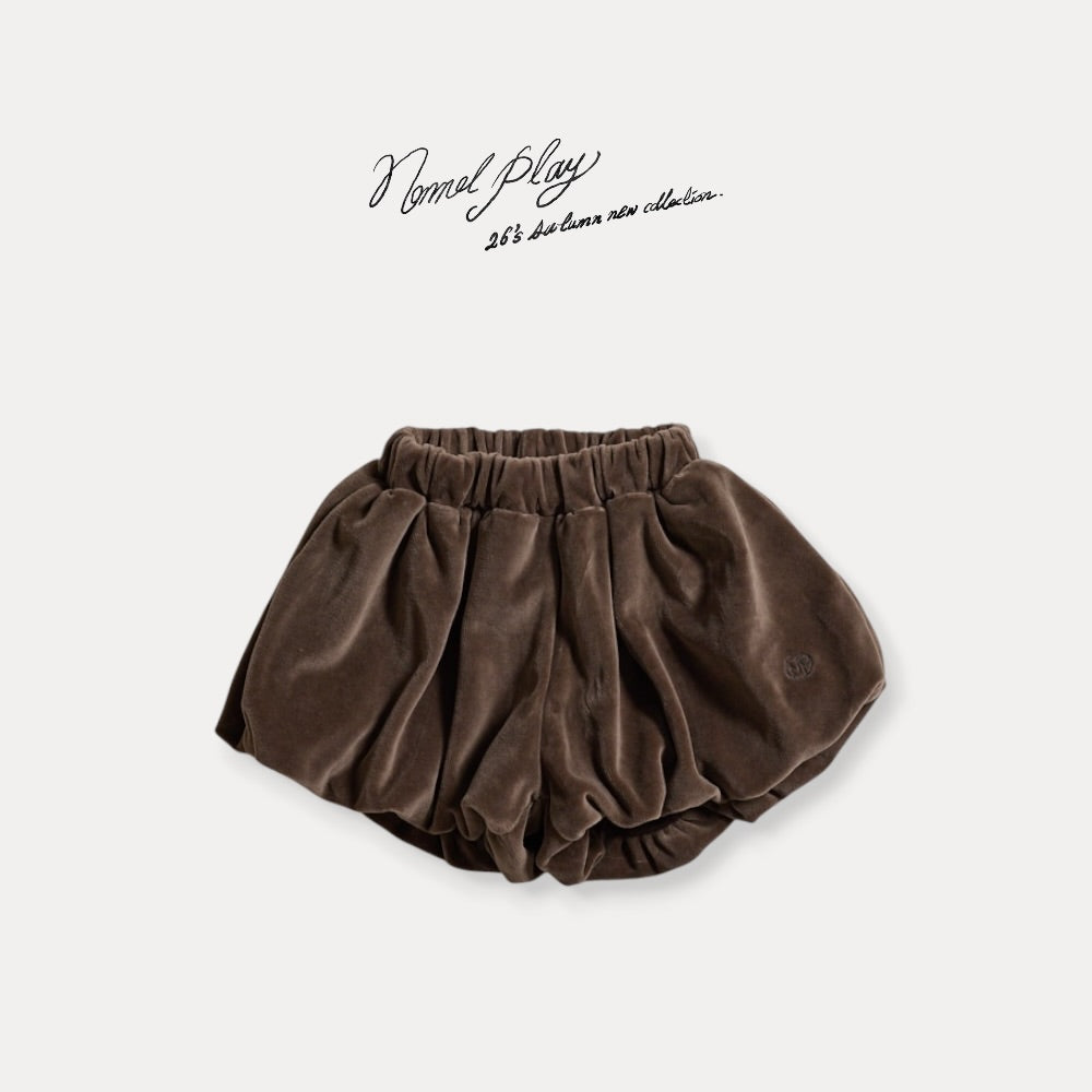 【PRE-ODER〆8.9(sun)】45.Velour Balloon Pants | normalplay