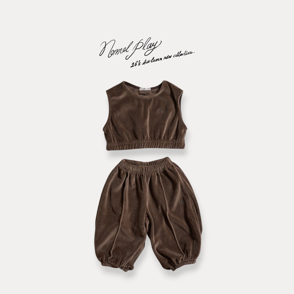 【PRE-ODER〆8.9(sun)】44.Velour Jogger Pants | normalplay