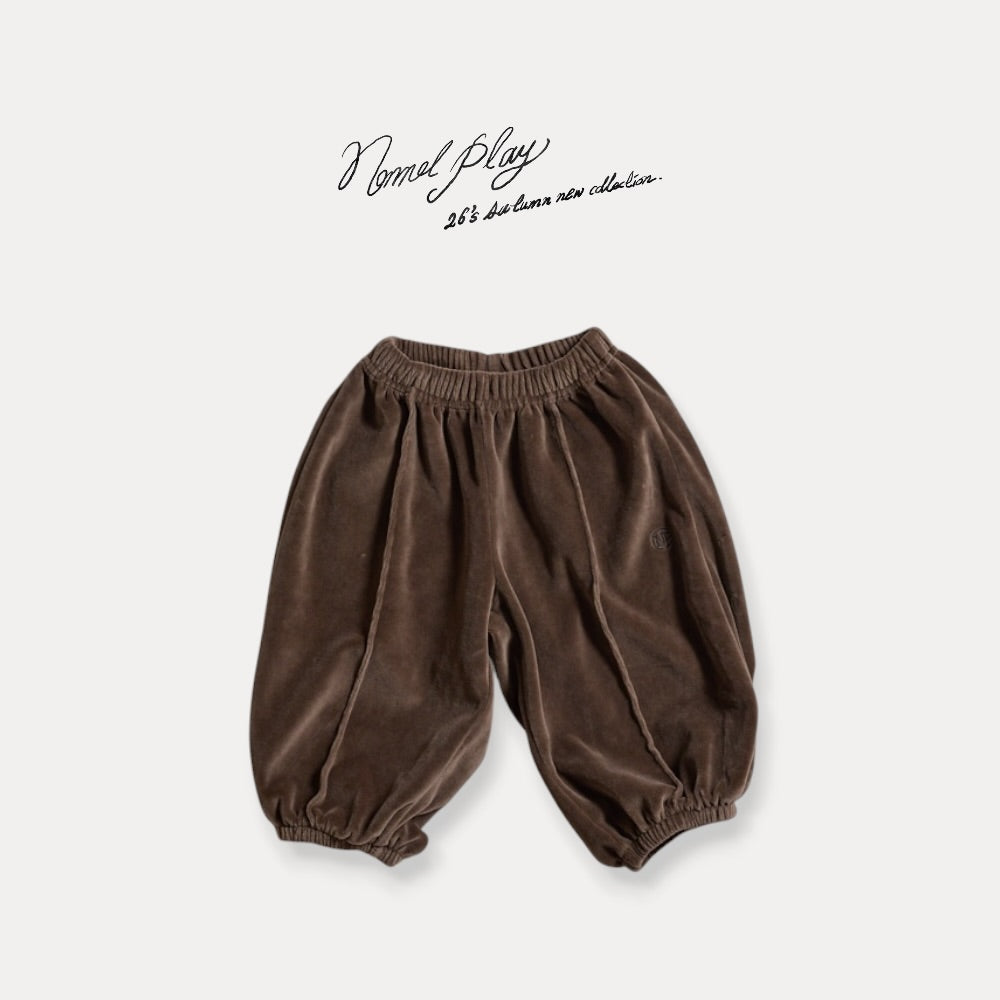 【PRE-ODER〆8.9(sun)】44.Velour Jogger Pants | normalplay