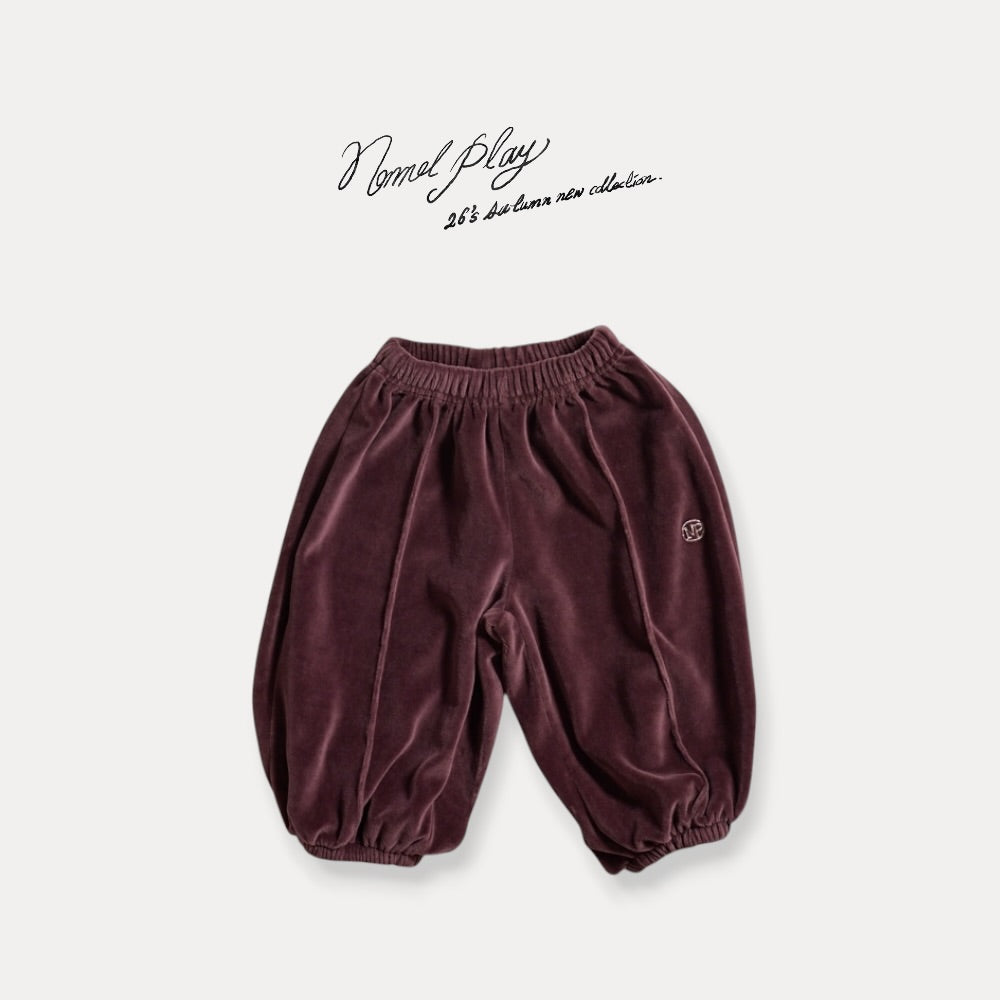 【PRE-ODER〆8.9(sun)】44.Velour Jogger Pants | normalplay