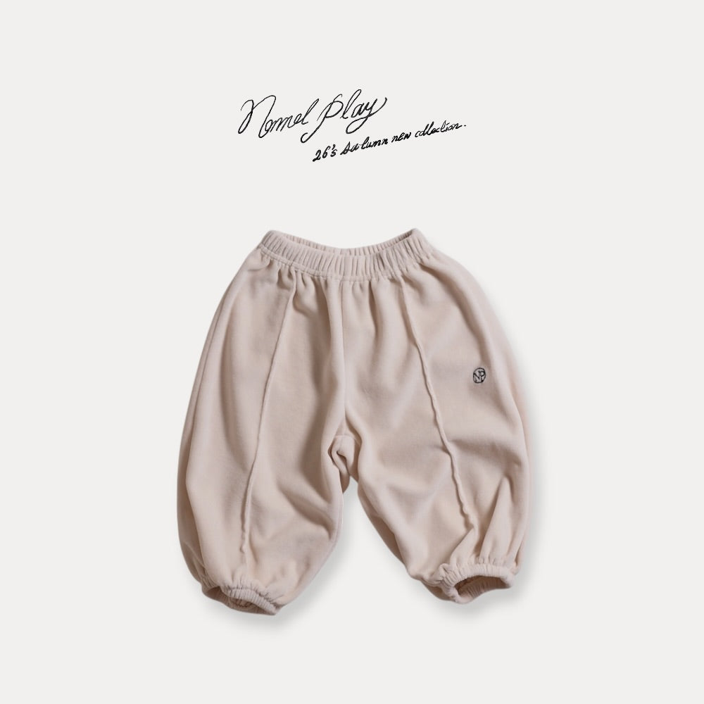 【PRE-ODER〆8.9(sun)】44.Velour Jogger Pants | normalplay