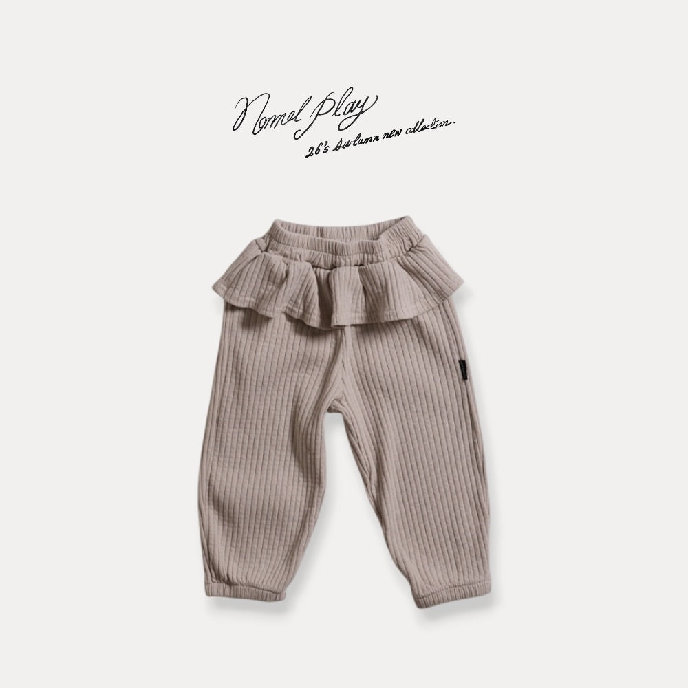 【PRE-ODER〆8.9(sun)】24.Marie Shirring Jogger Pants | normalplay