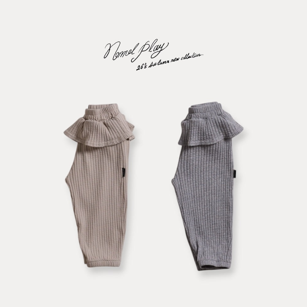 【PRE-ODER〆8.9(sun)】24.Marie Shirring Jogger Pants | normalplay