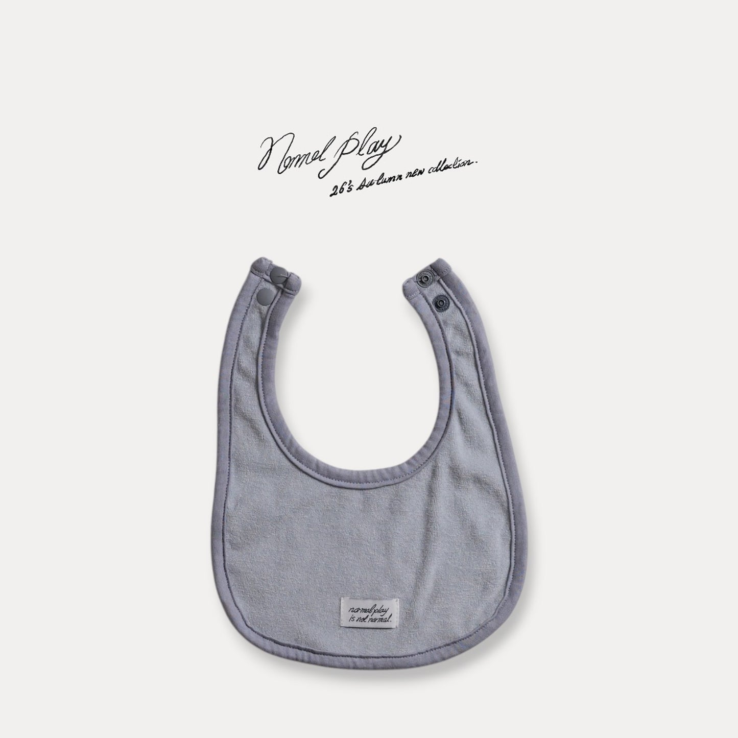【PRE-ODER〆8.9(sun)】05.Normal Terry Bib | normalplay