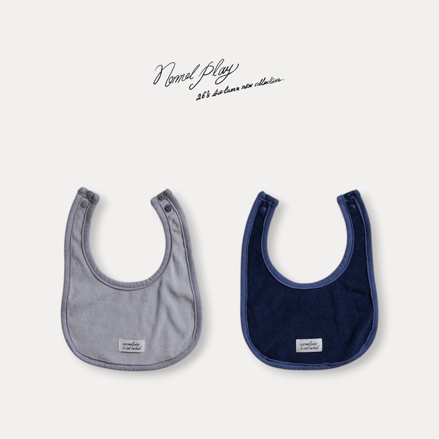【PRE-ODER〆8.9(sun)】05.Normal Terry Bib | normalplay