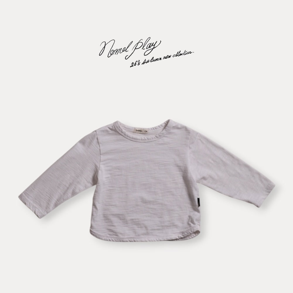 【PRE-ODER〆8.9(sun)】46.Solid Slub Tee | normalplay