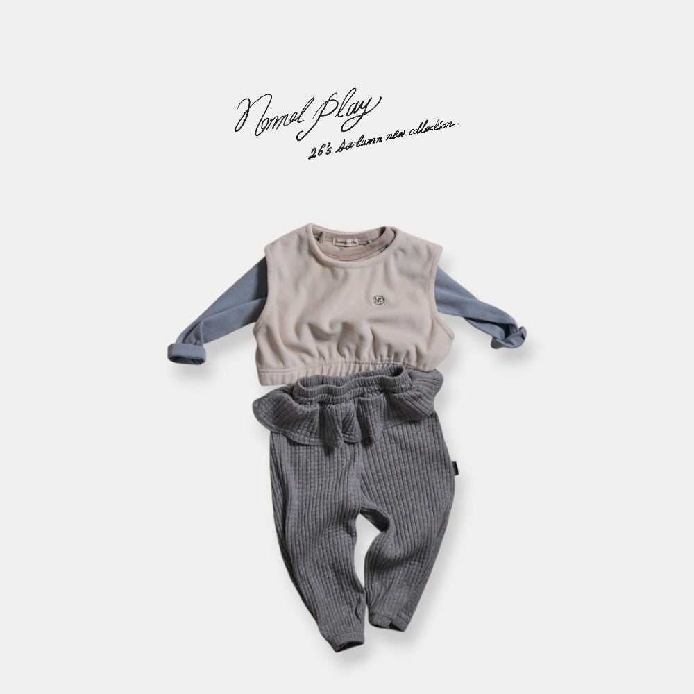 【PRE-ODER〆8.9(sun)】24.Marie Shirring Jogger Pants | normalplay