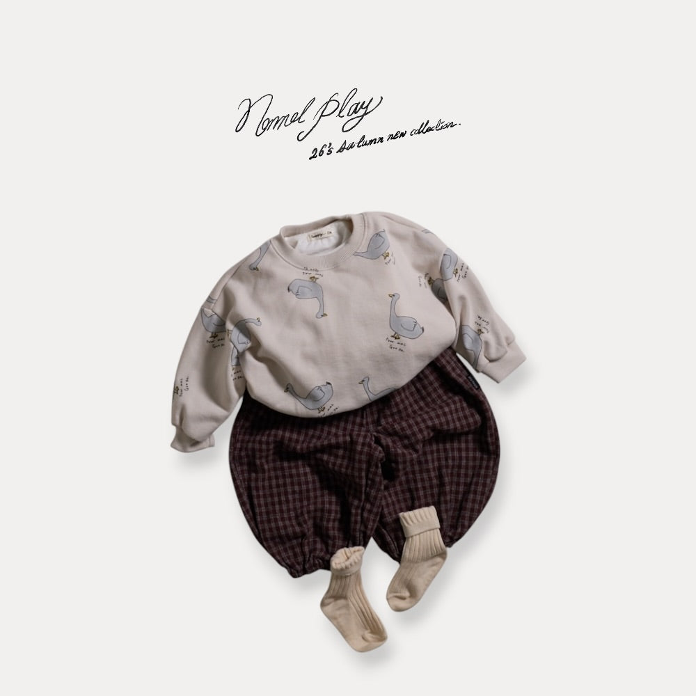 【PRE-ODER〆8.9(sun)】08.Normal Duck All-Over Print Sweatshirt | normalplay