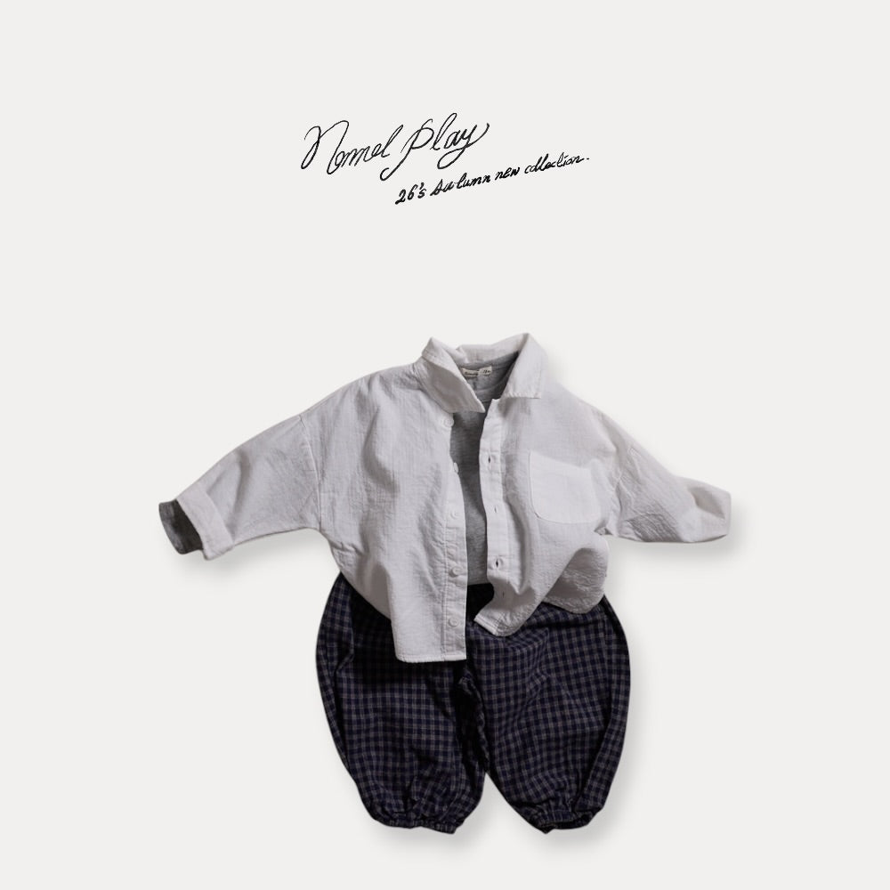 【PRE-ODER〆8.9(sun)】30.Half Moon Shirt | normalplay