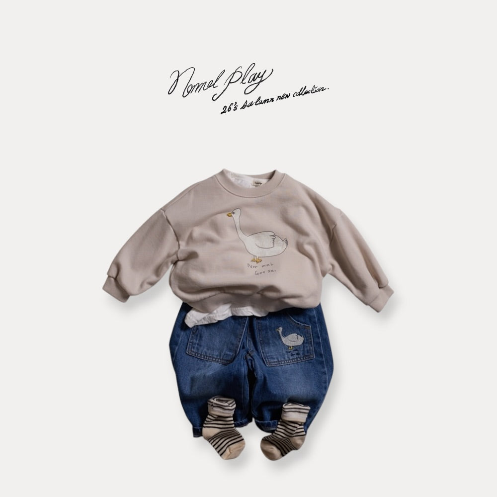 【PRE-ODER〆8.9(sun)】61.Pocket Duck Denim Pants | normalplay