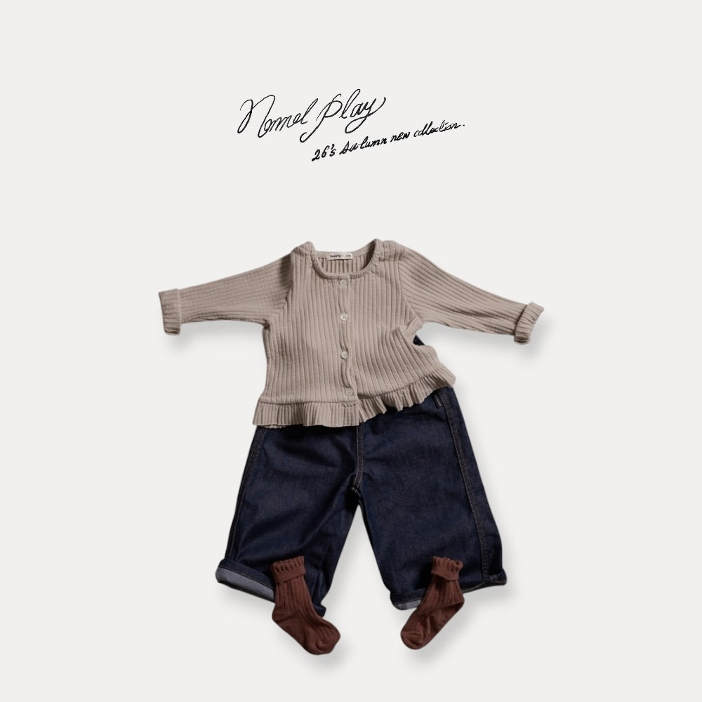 【PRE-ODER〆8.9(sun)】37.Baba Non-Fade Denim Pants | normalplay