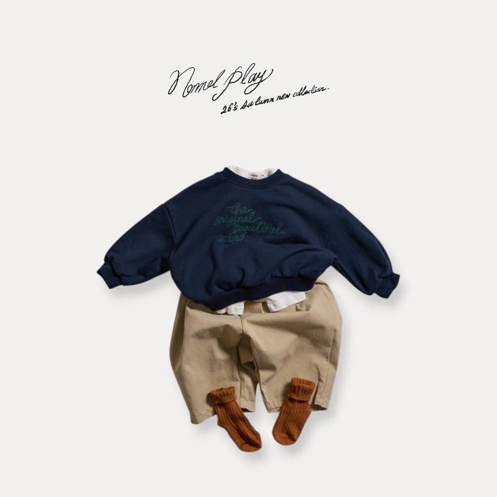 【PRE-ODER〆8.9(sun)】31.Beautiful Sweatshirt | normalplay
