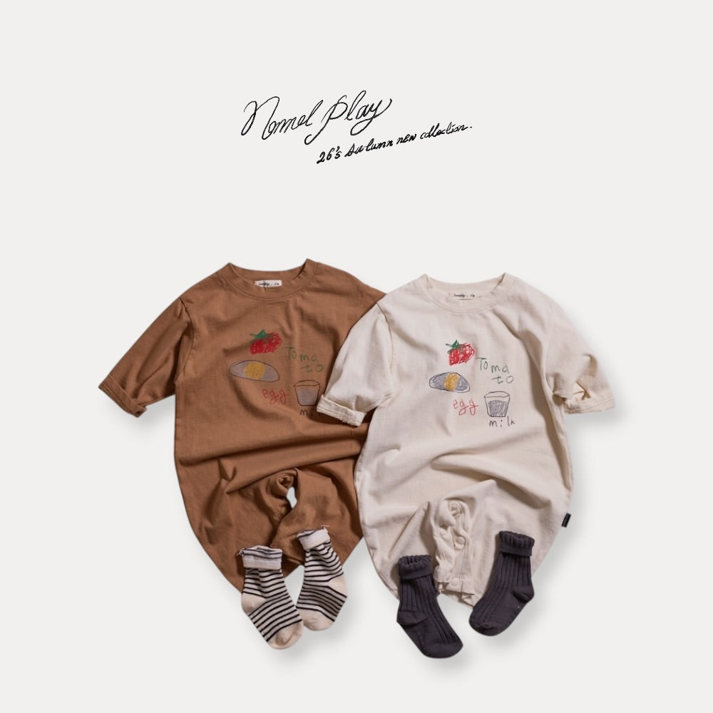【PRE-ODER〆8.9(sun)】48.Egg Baby Suit | normalplay