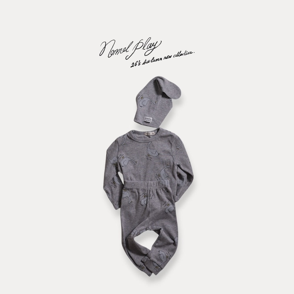 【PRE-ODER〆8.9(sun)】14.Normal Duck Rib Tee | normalplay