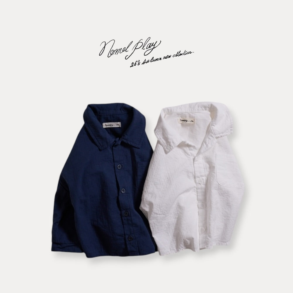 【PRE-ODER〆8.9(sun)】30.Half Moon Shirt | normalplay