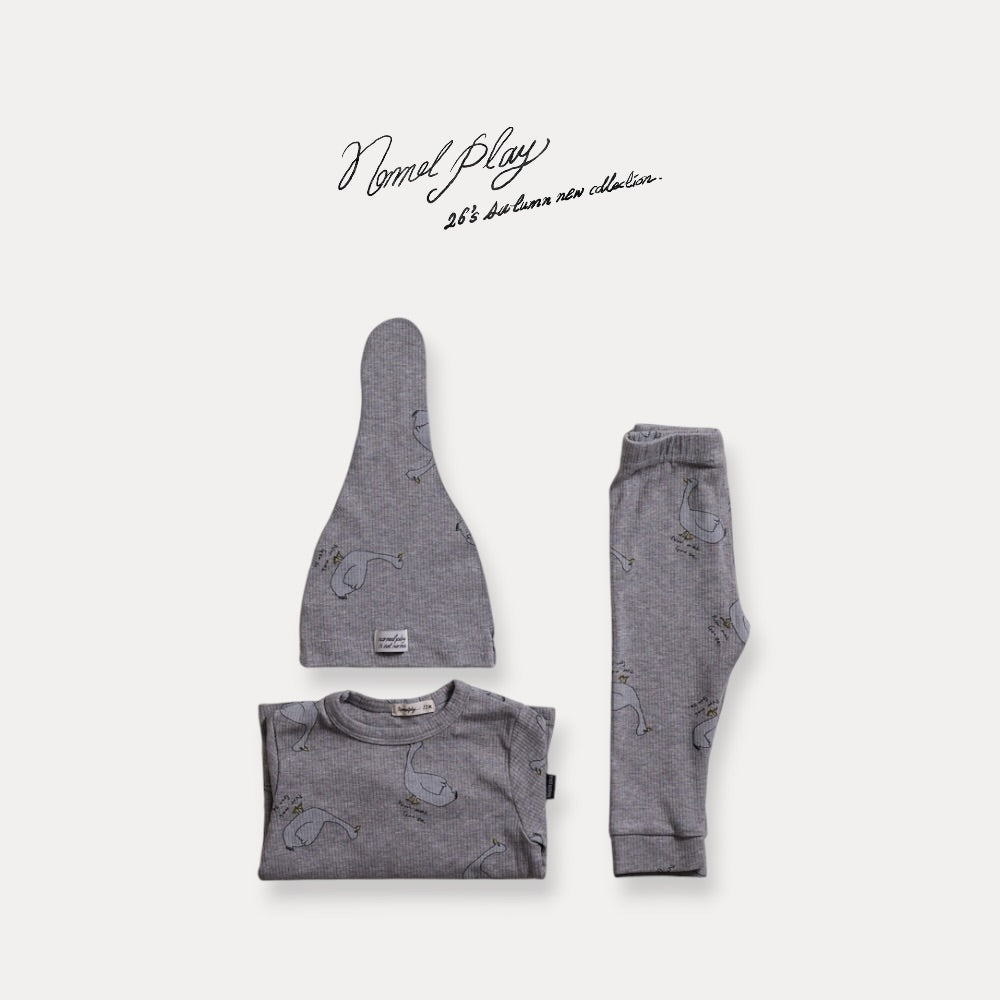 【PRE-ODER〆8.9(sun)】14.Normal Duck Rib Tee | normalplay