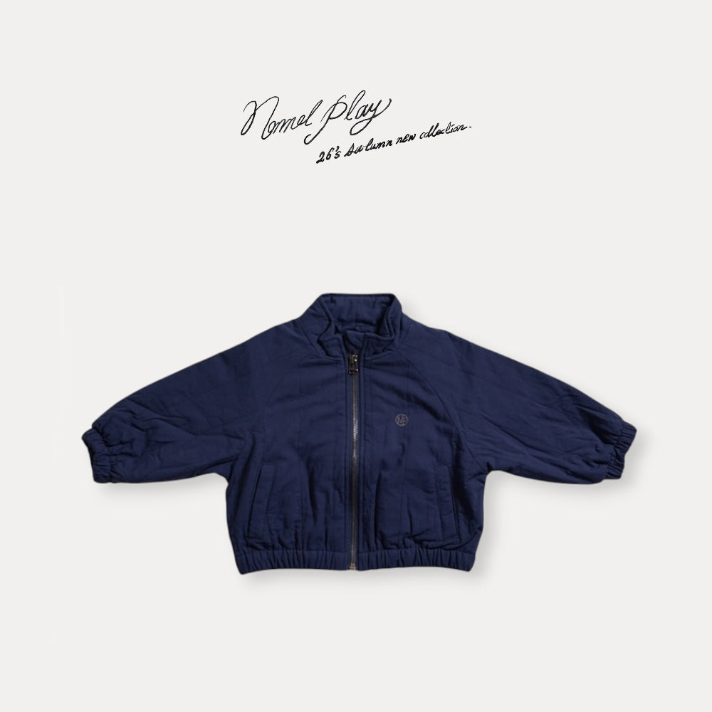 【PRE-ODER〆8.9(sun)】07.Quilted Zip-Up Jacket | normalplay