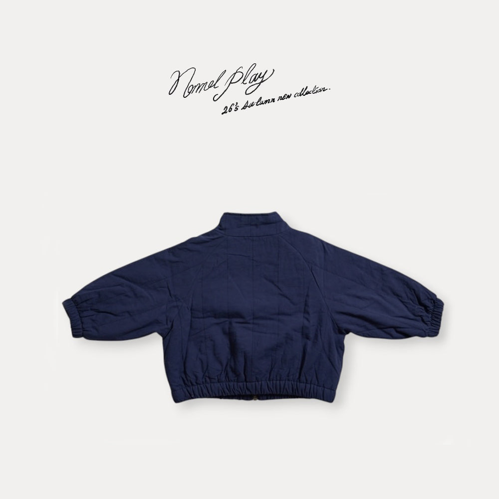 【PRE-ODER〆8.9(sun)】07.Quilted Zip-Up Jacket | normalplay