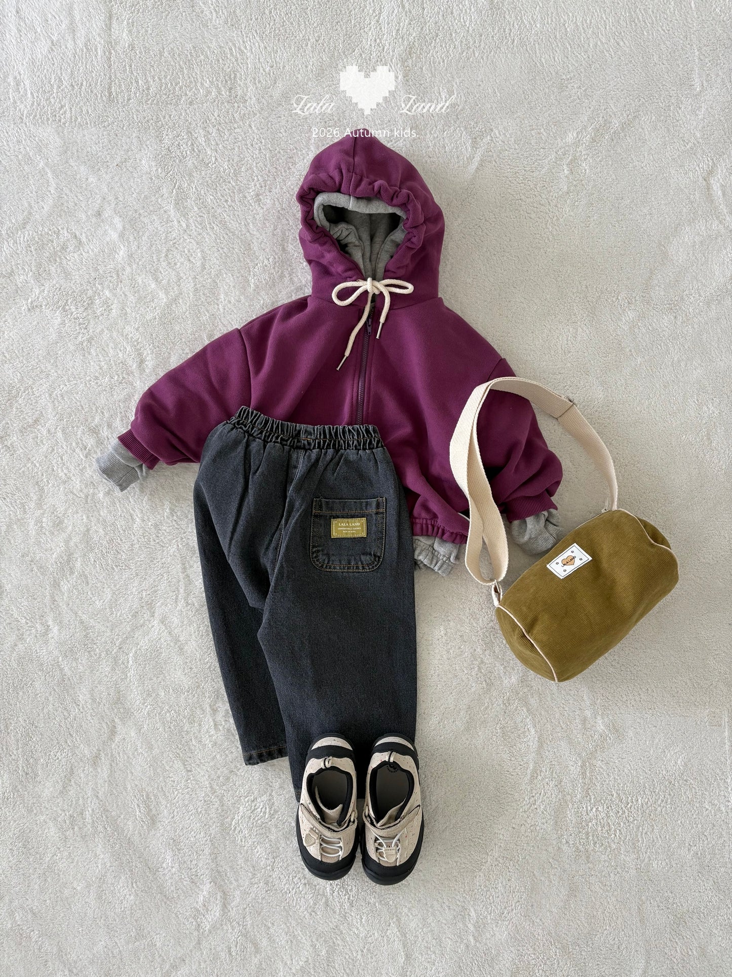 【PRE-ODER〆8.9(sun)】02.Cylinder Corduroy Cross Bag | lalaland