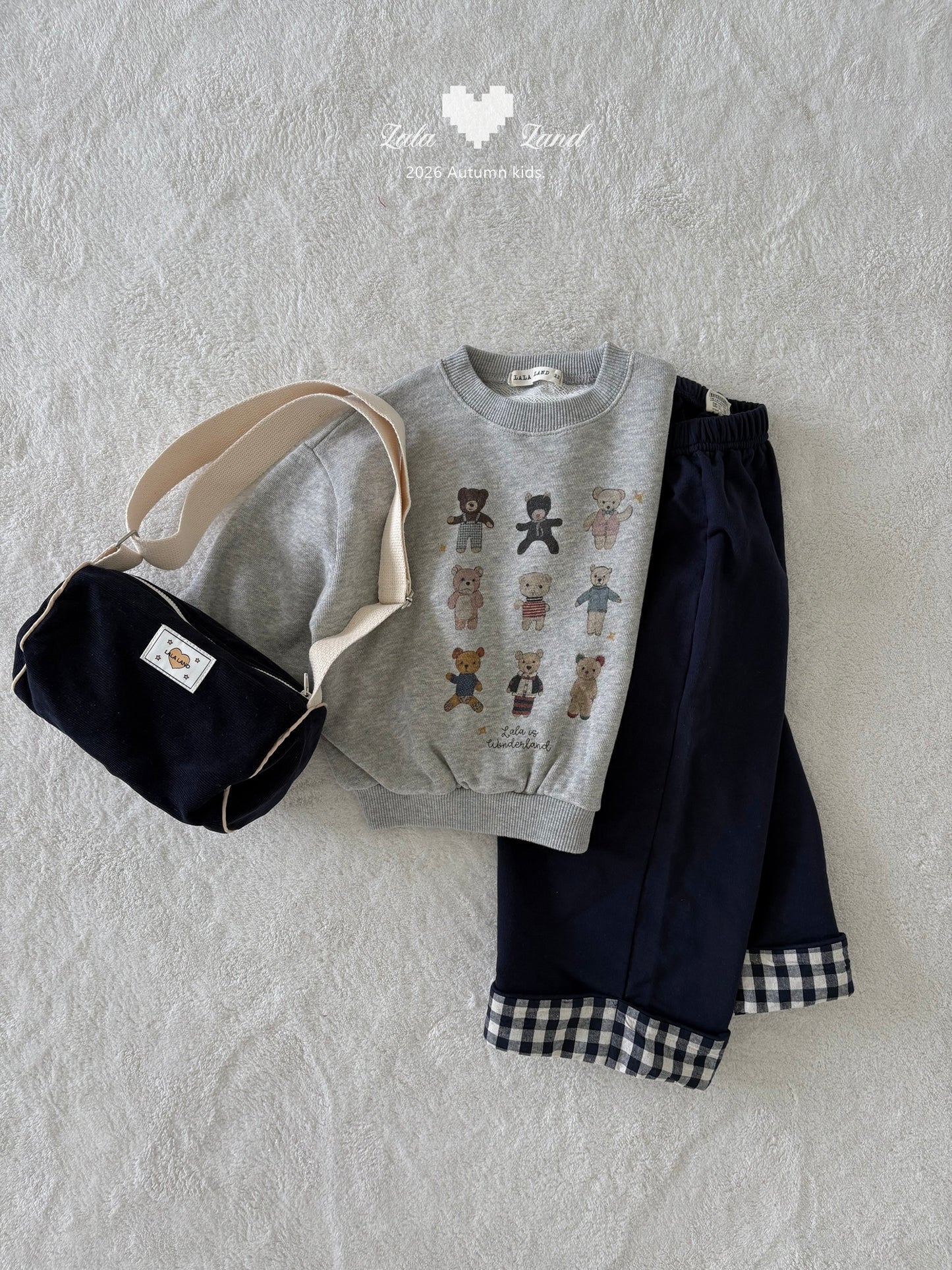 【PRE-ODER〆8.9(sun)】02.Cylinder Corduroy Cross Bag | lalaland