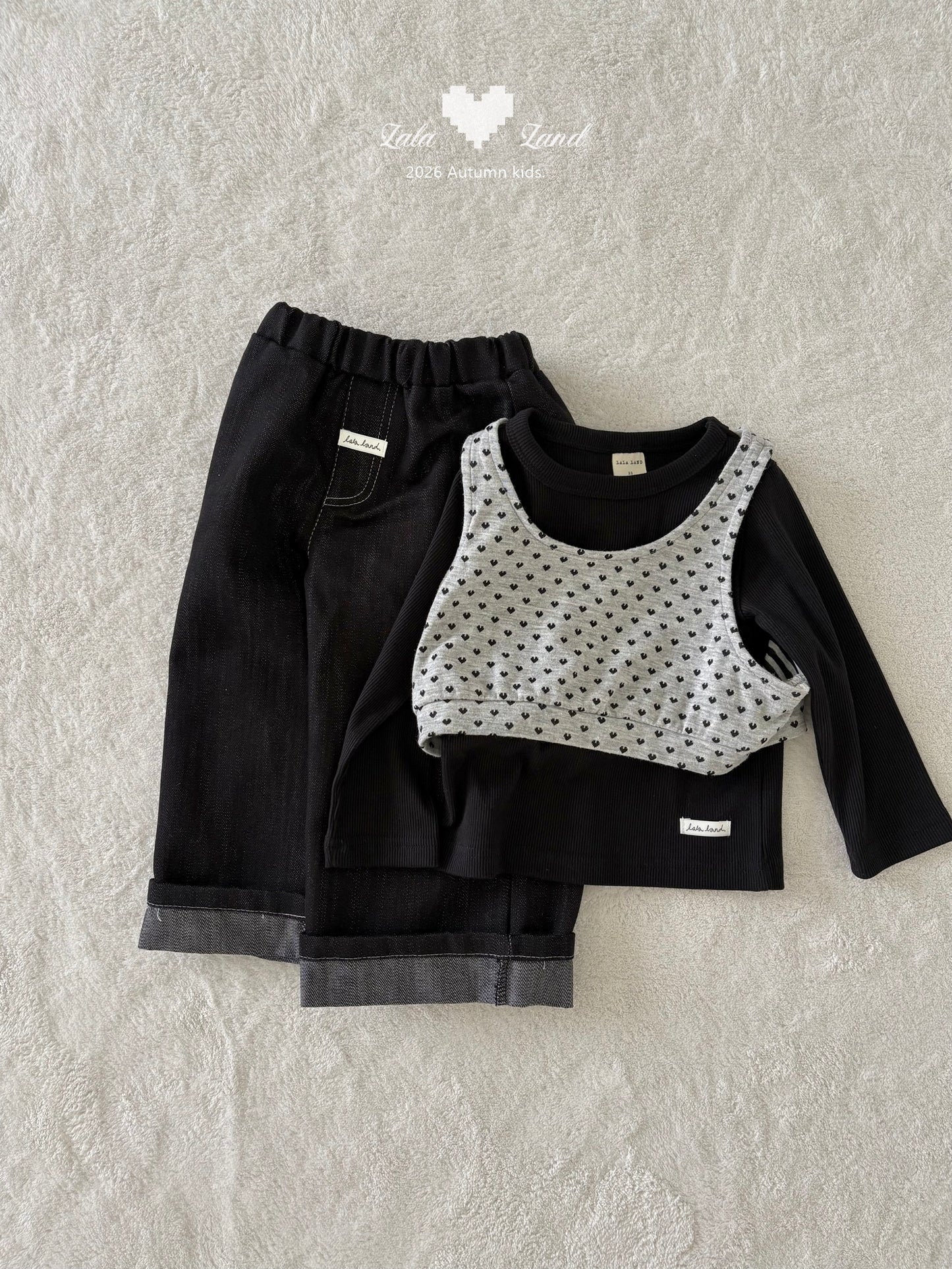 【PRE-ODER〆8.9(sun)】18.Heart Vest | lalaland