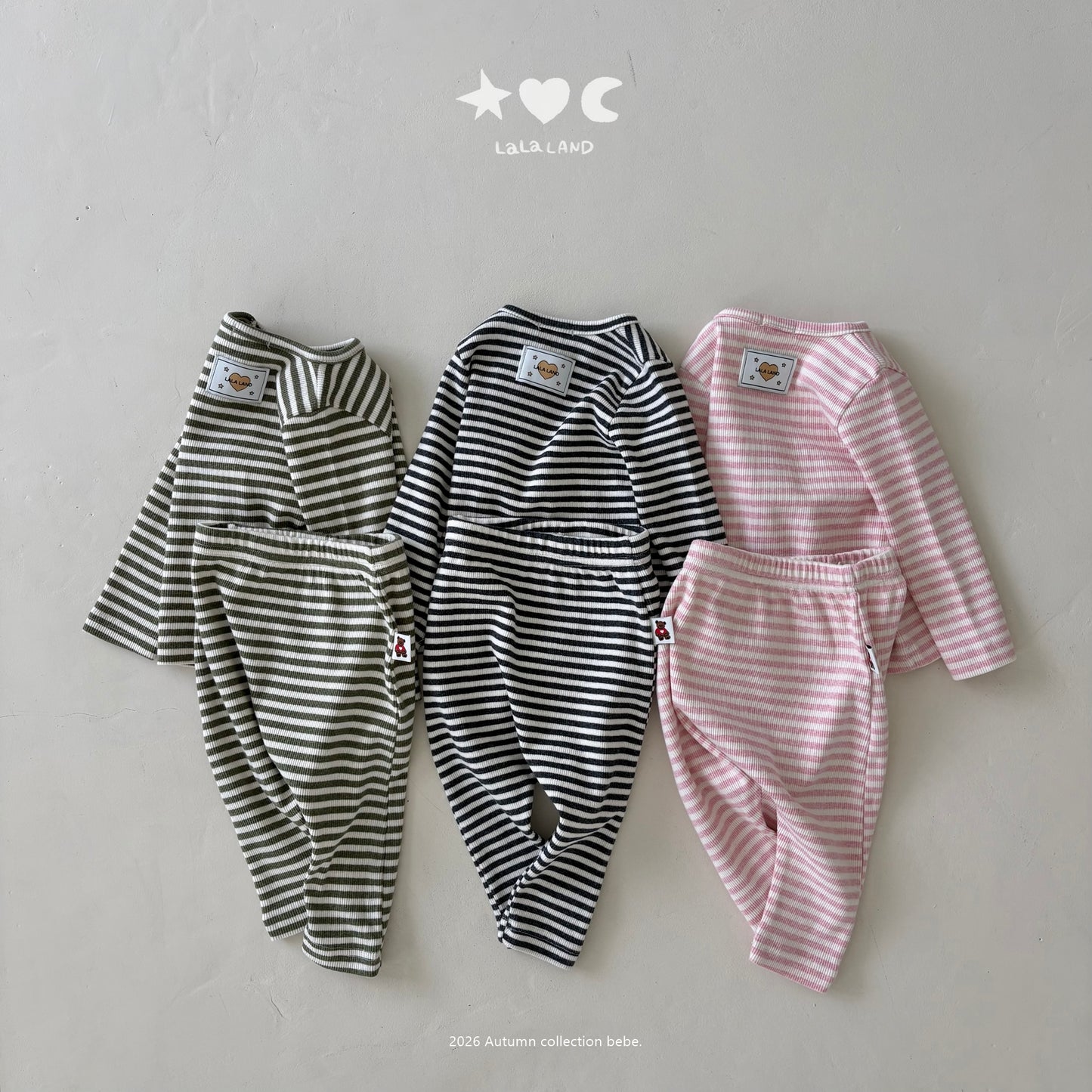 【PRE-ODER〆8.9(sun)】22.Stripe Snug Tee | lalaland