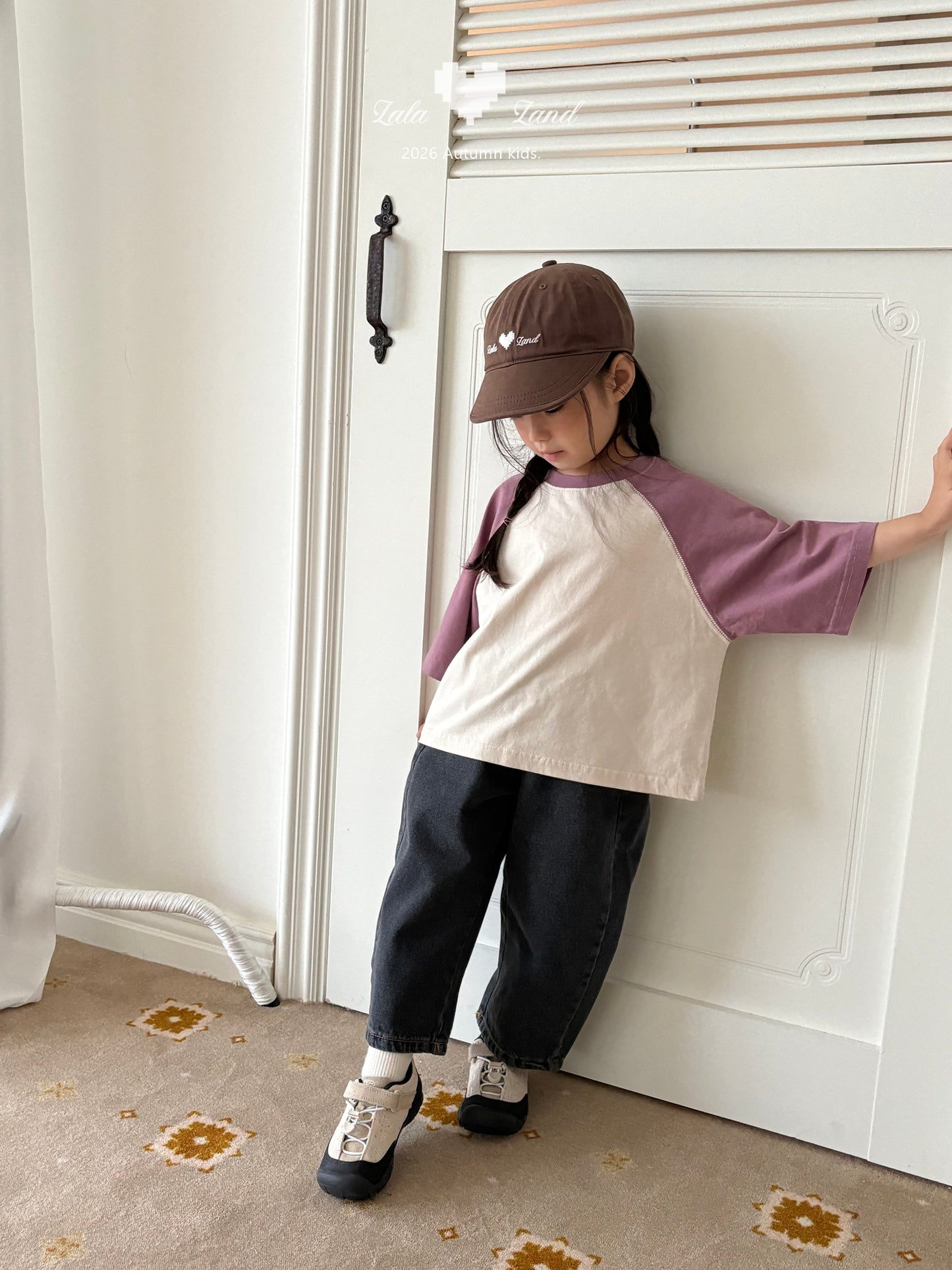 【PRE-ODER〆8.9(sun)】23.Latte Raglan Tee | lalaland