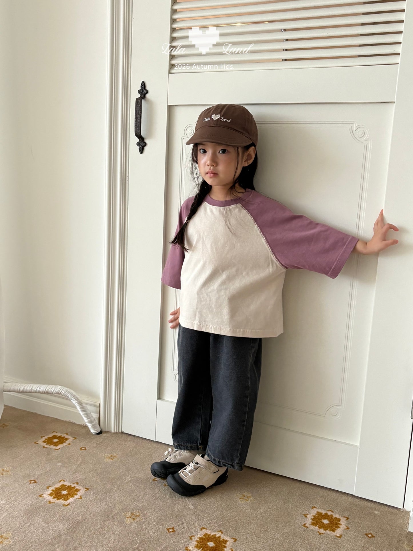 【PRE-ODER〆8.9(sun)】23.Latte Raglan Tee | lalaland