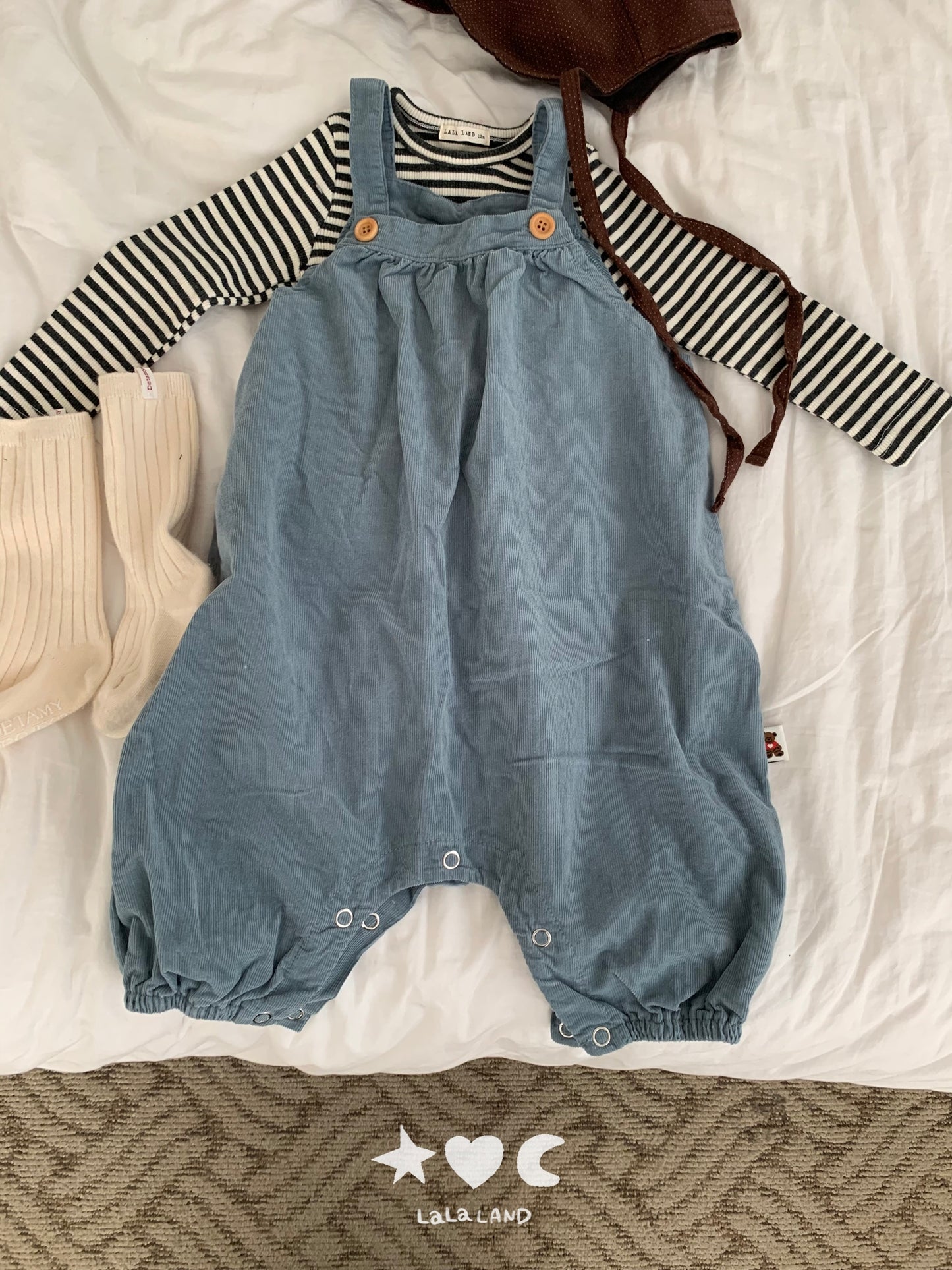 【PRE-ODER〆8.9(sun)】14.Butter Overalls | lalaland