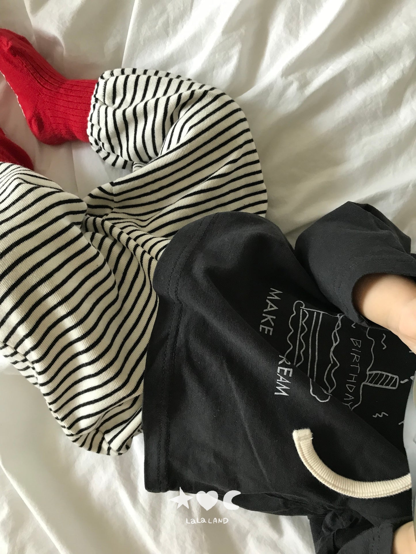 【PRE-ODER〆8.9(sun)】31.Happy Raglan Tee | lalaland