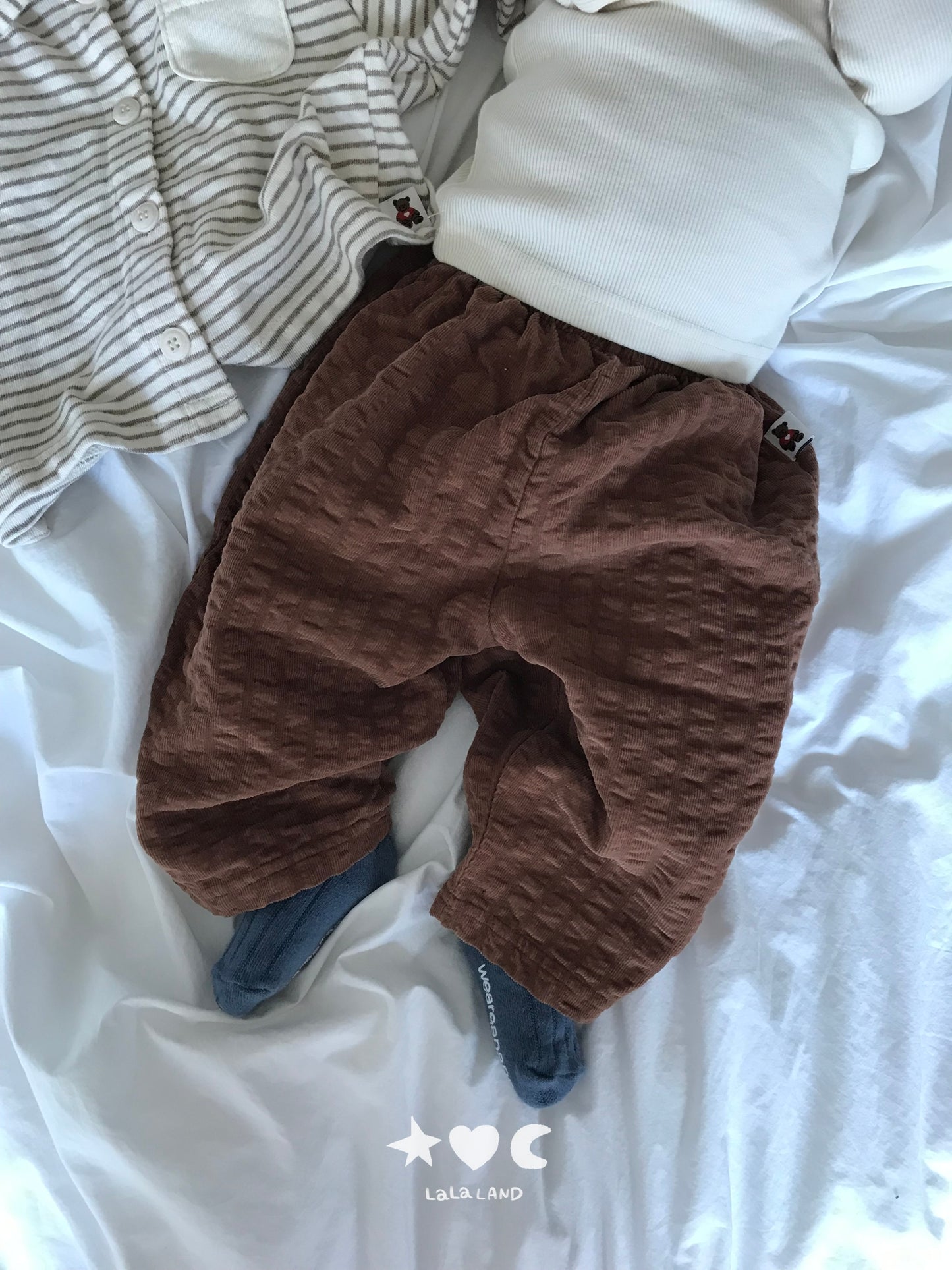 【PRE-ODER〆8.9(sun)】41.Embossed Corduroy Pants | lalaland