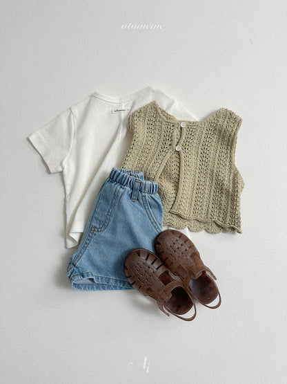 Denim Short Pants | atomeme