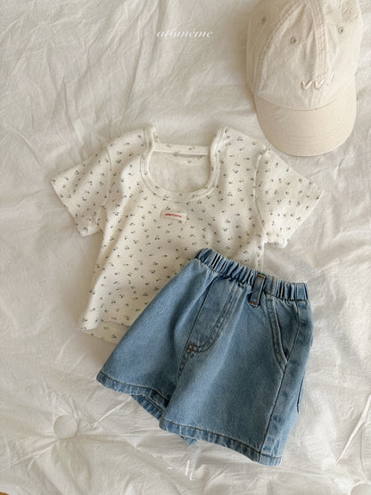 Denim Short Pants | atomeme