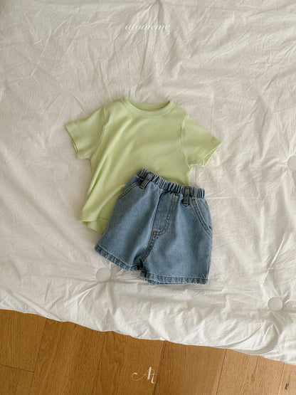 Denim Short Pants | atomeme